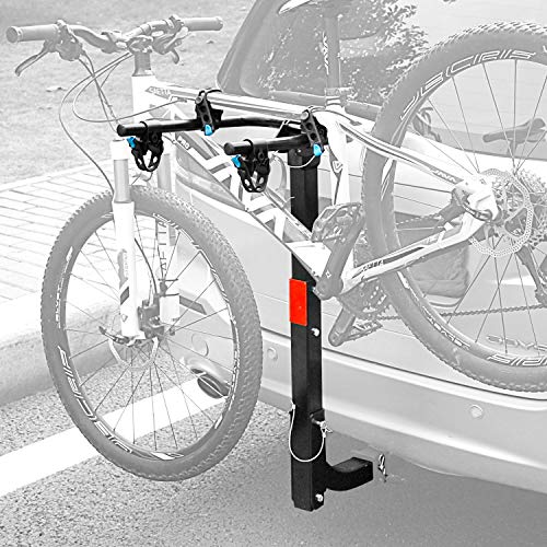 Leader Accessories Hitch Mounted 2 Bike Rack Bicycle Carrier Racks