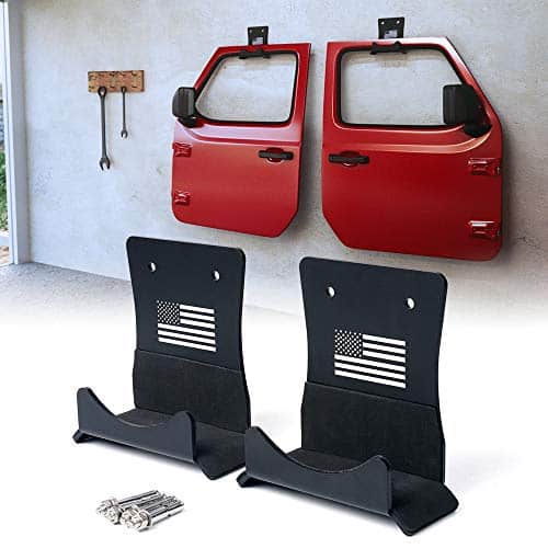 Xprite Wall Jeep Door Hanger for Wrangler and Gladiator