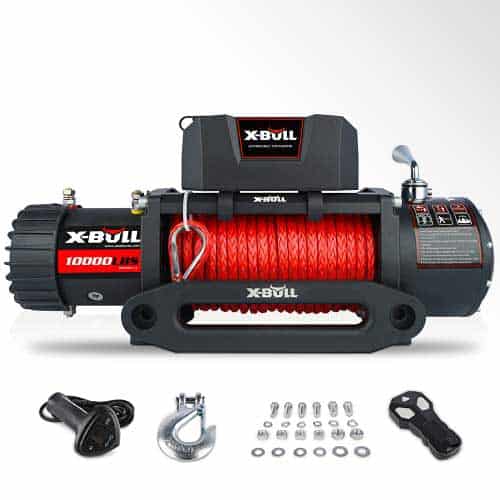 X-BULL 10000 Synthetic Rope Winch